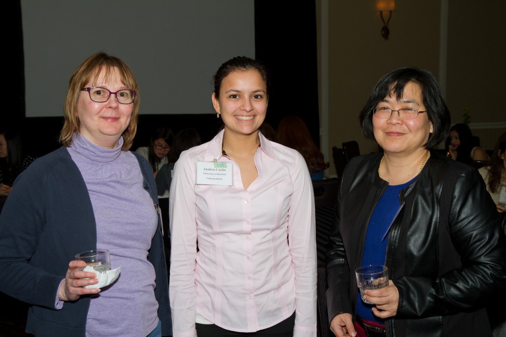 Barbara Read, Analecia Caylor (UH), and Liong So. Photo credit: Raburn Photography