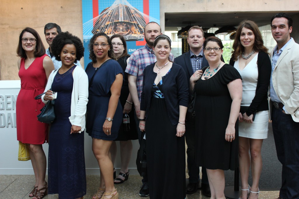 Dallas and Fort Worth SWE members at Perot's Social Science.